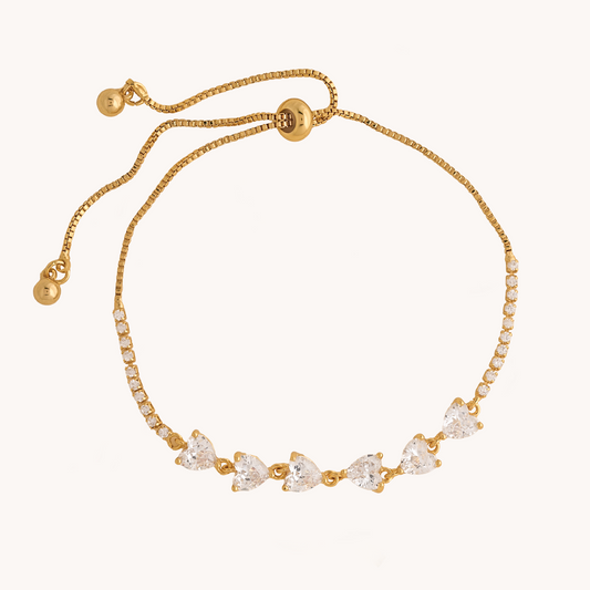 PULSERA RADIANT HEARTS - 10516