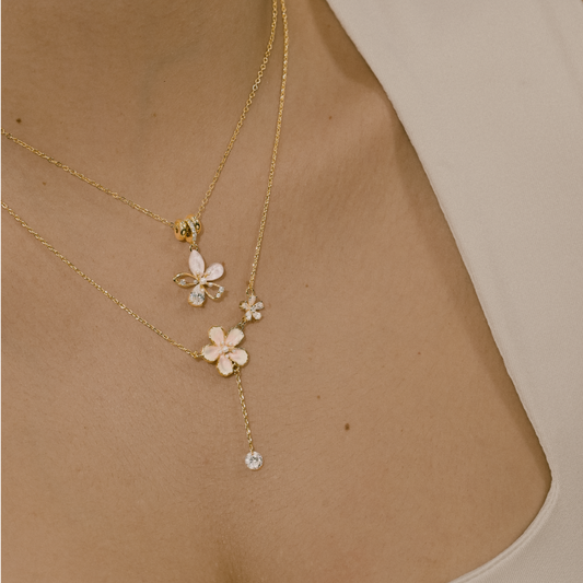 COLLAR BLUSH PETALS - 10501