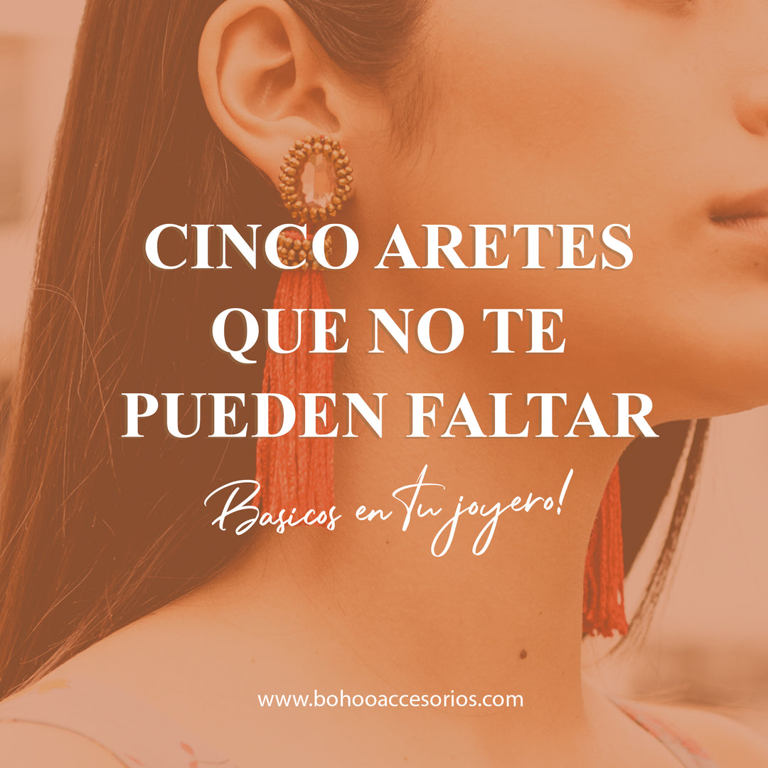 4 MODELOS DE ARETES INFALTABLES!