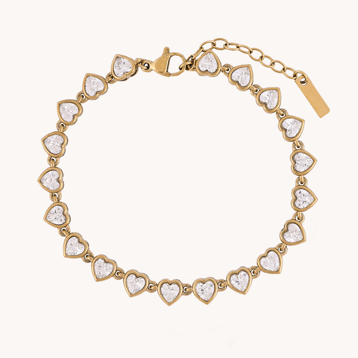 PULSERA SHINNING HEART - 10053