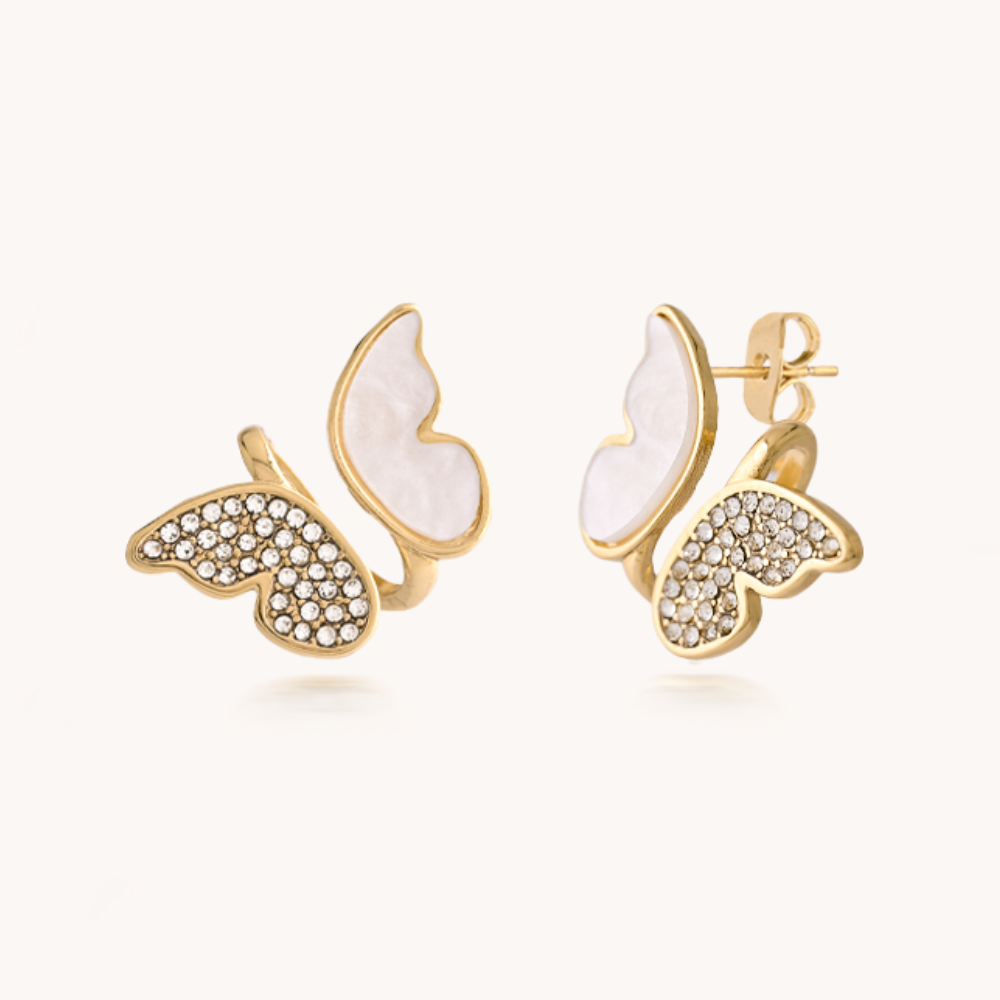 ARETES IVORY WINGS - 10147