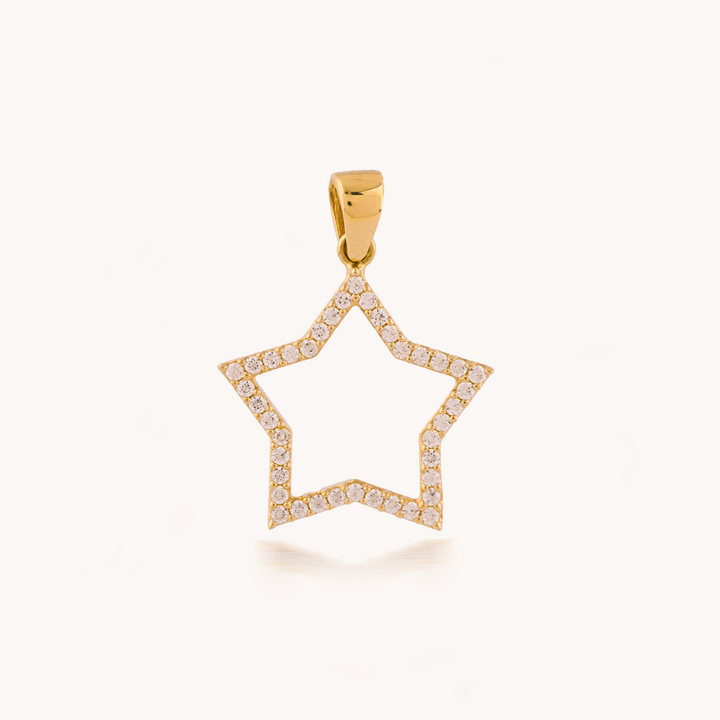 DIJE MAIN STAR ORO 18K - 10308