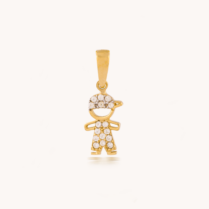 DIJE NIÑO ORO 18K - 10316