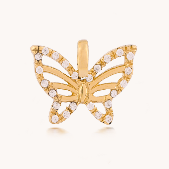 DIJE MARIPOSA ORO 18K - 10322