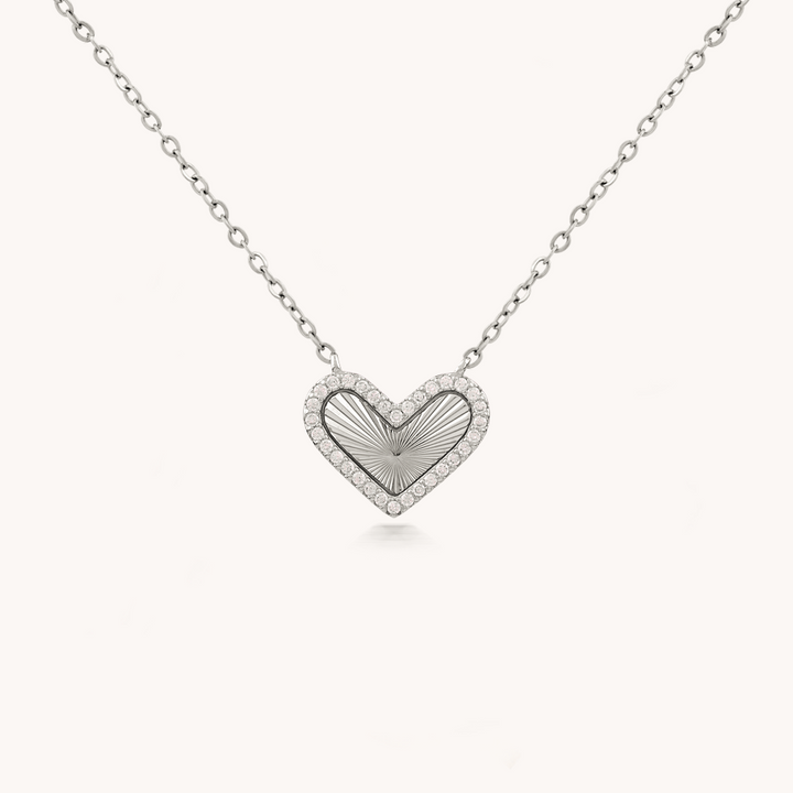 COLLAR SUNRAY HEART - 10377