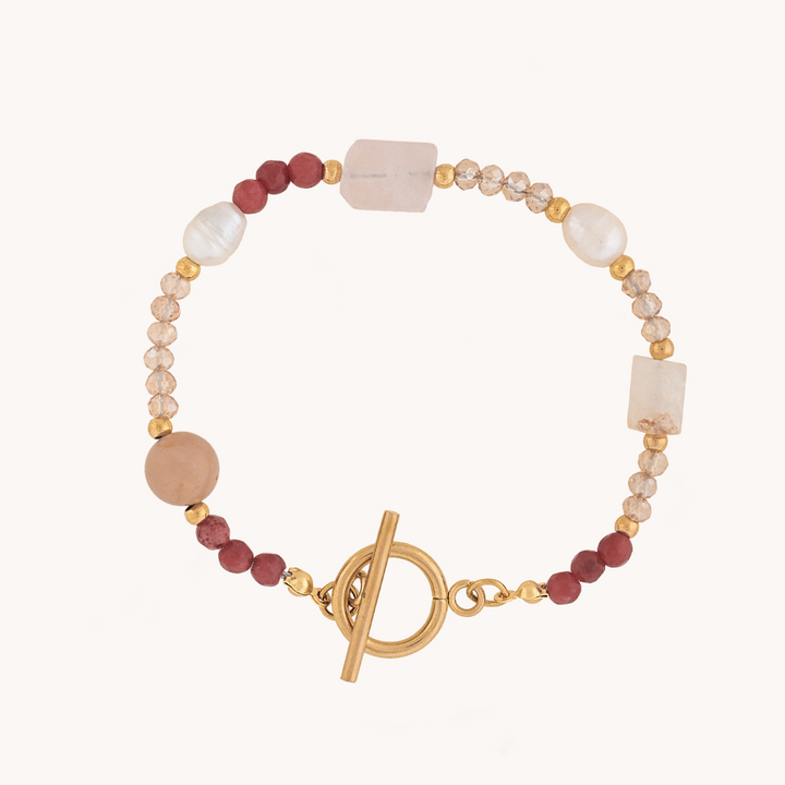 PULSERA PEACH GLOW - 10484