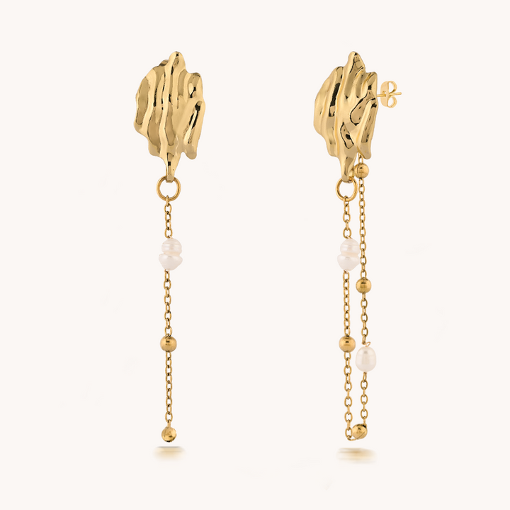 ARETES PEARL FALL - 10495