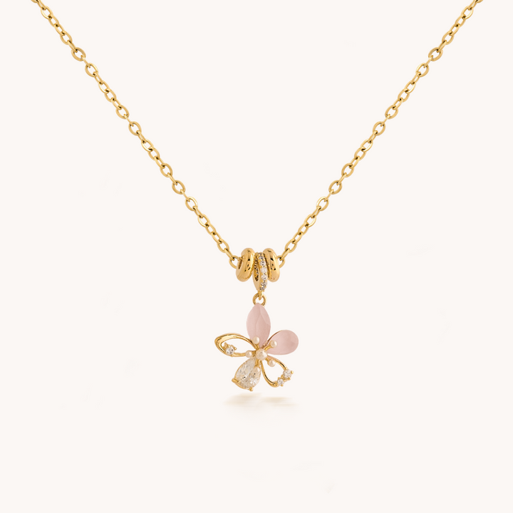 COLLAR PINK FLOWER - 10500
