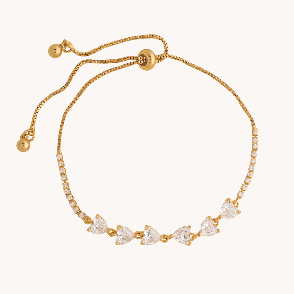 PULSERA RADIANT HEARTS - 10516