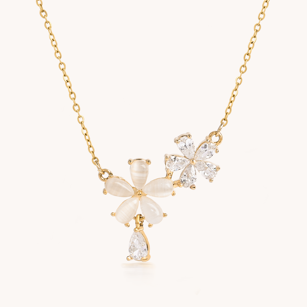COLLAR PEARL PETALS - 10520