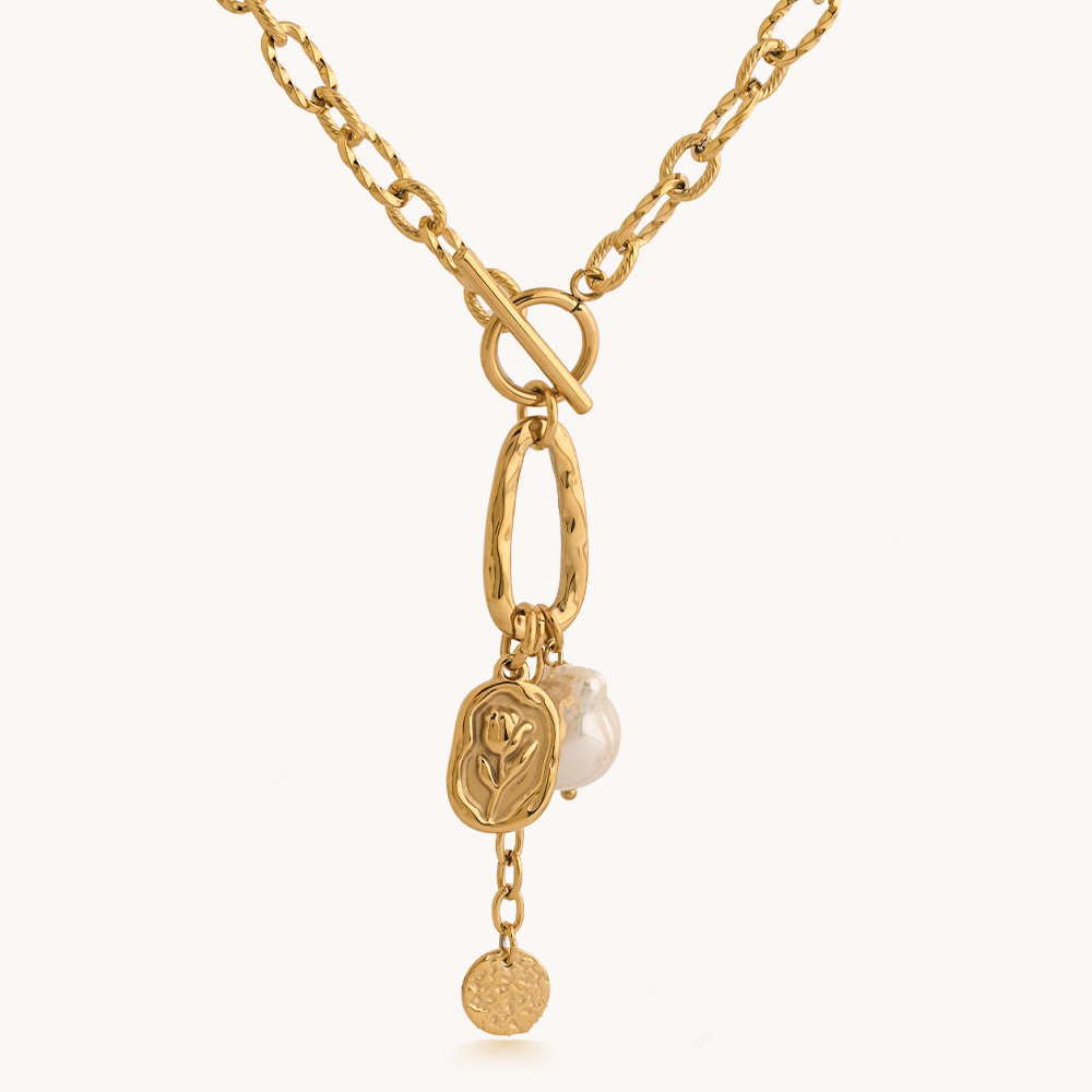 COLLAR PEARL RELIC - 10542