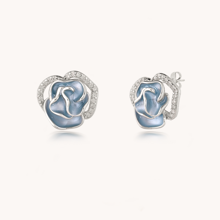ARETES DELICATE ROSE - 10557