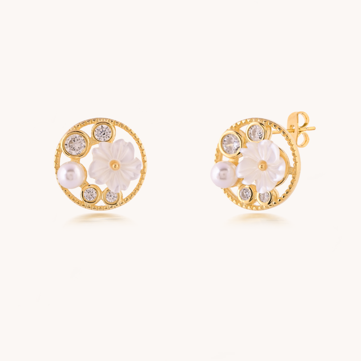 ARETES FLORAL OBSESSION - 10596