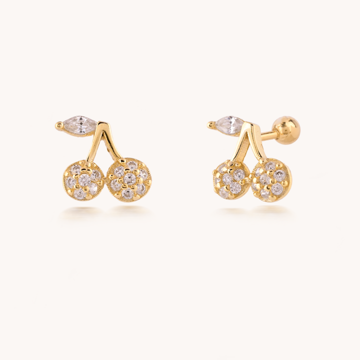ARETES MINI CHERRY - 10609