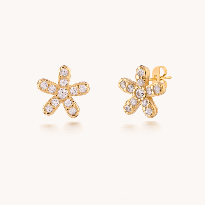 ARETES TINY FLOWER - 10614