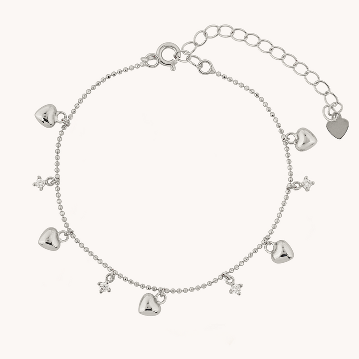 PULSERA HEART CHARM - 10629