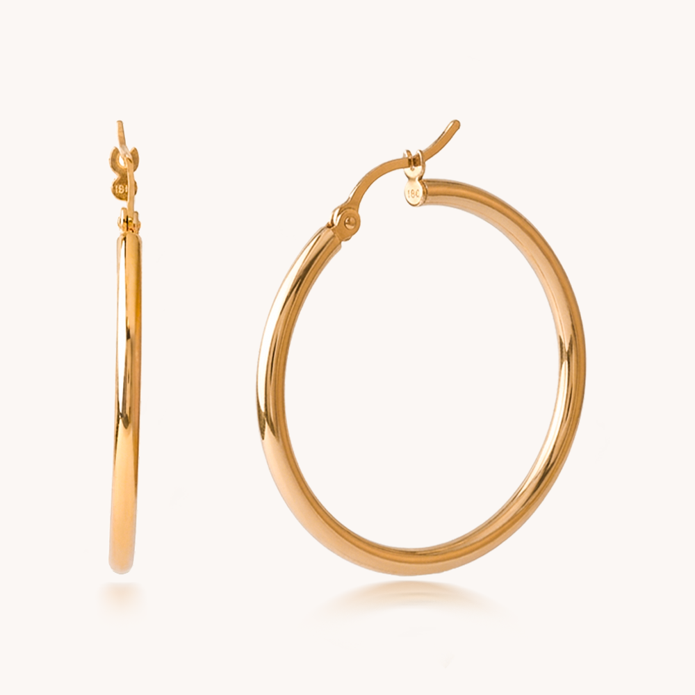 ARETES BRUNA ORO 18K - 10747