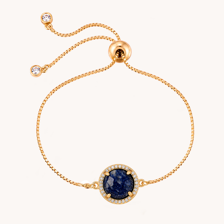 PULSERA ROUND LAPIZLAZURI - 10789