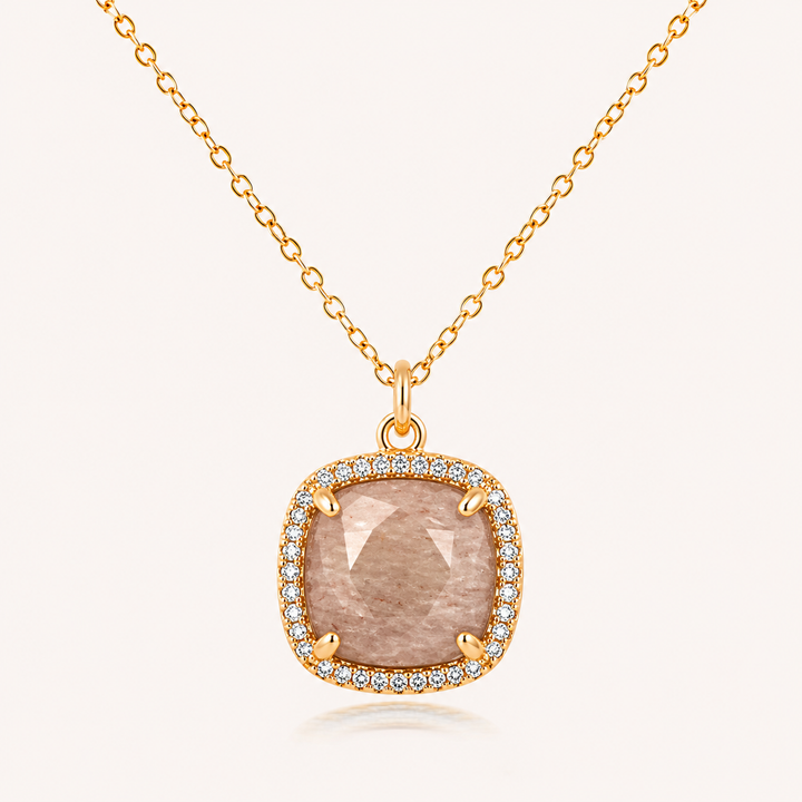 COLLAR SQUARE AGATA - 10805