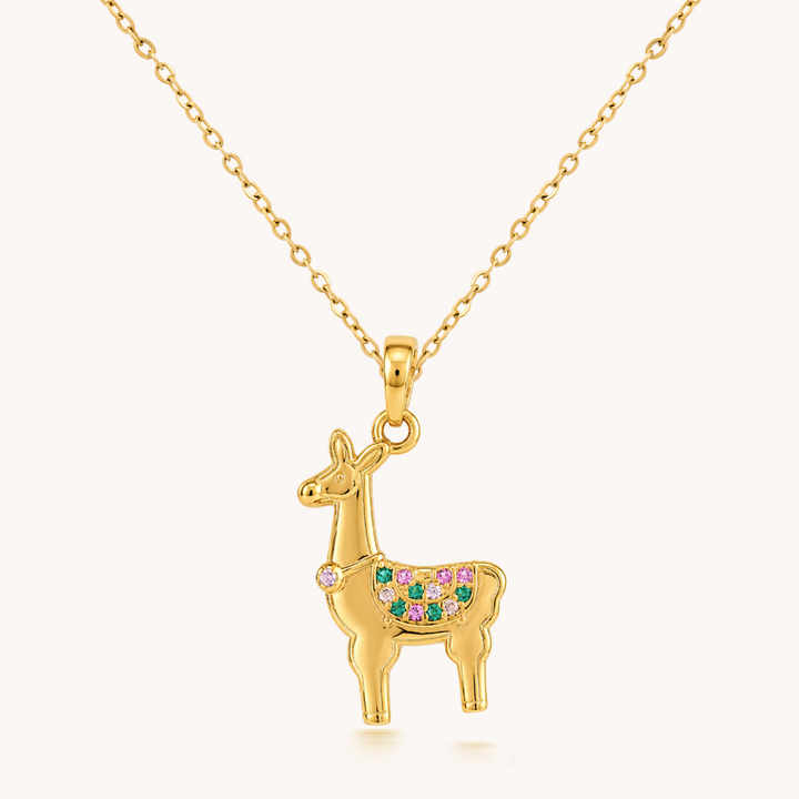 COLLAR LLAMA PERUANA