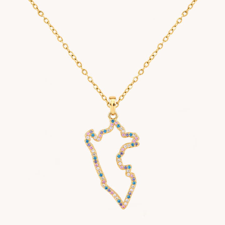 COLLAR MAPA DEL PERÚ