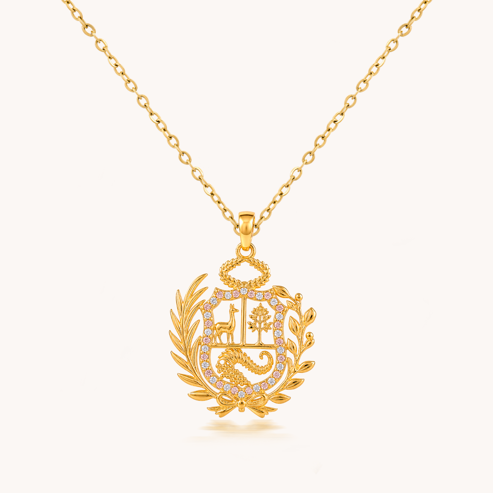 COLLAR ESCUDO DEL PERÚ