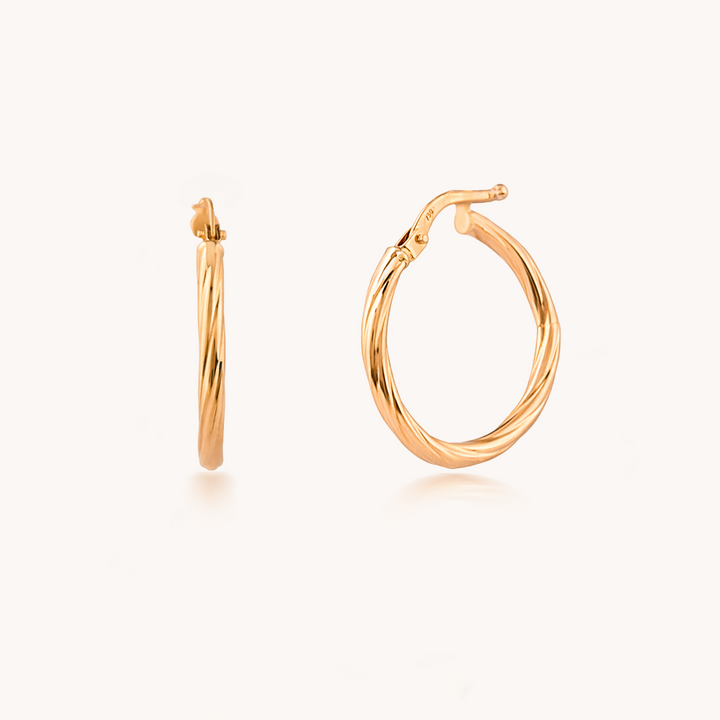ARETES TWIST ORO 18K - 10326