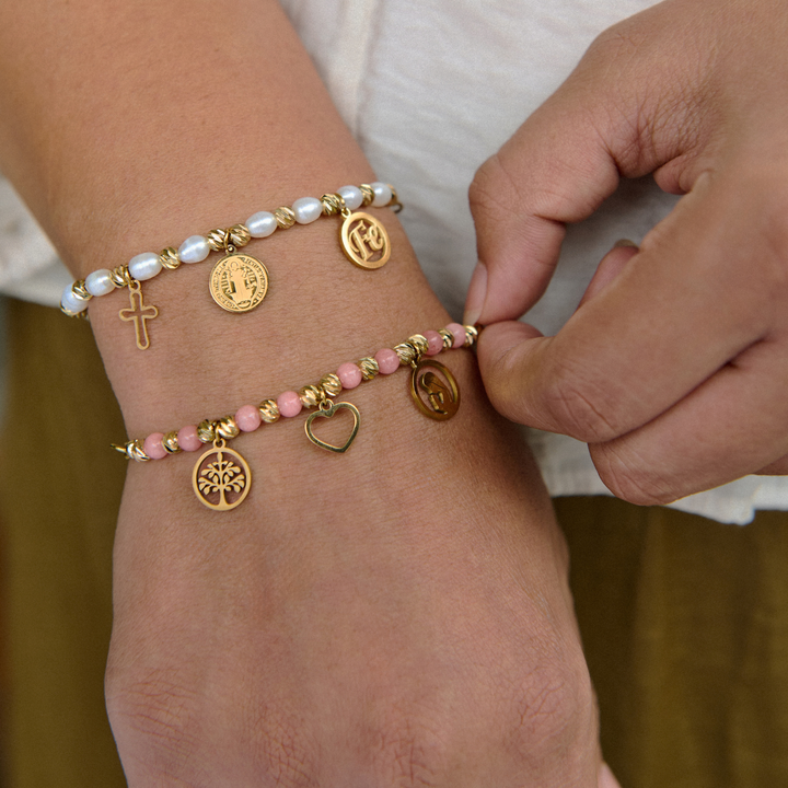 PULSERA VIRGEN ROSE - 11014