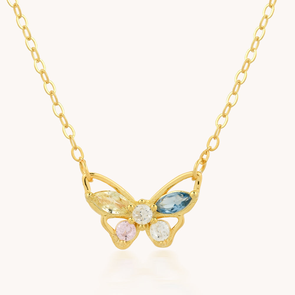 COLLAR BRIGHT BUTTERFLY - 7288