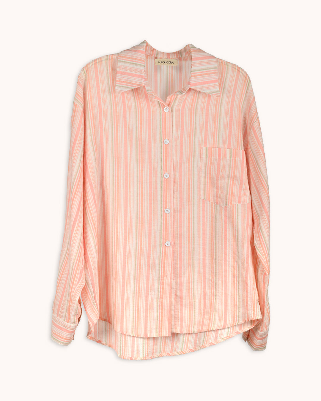 CAMISA CORAL OVERSIZE