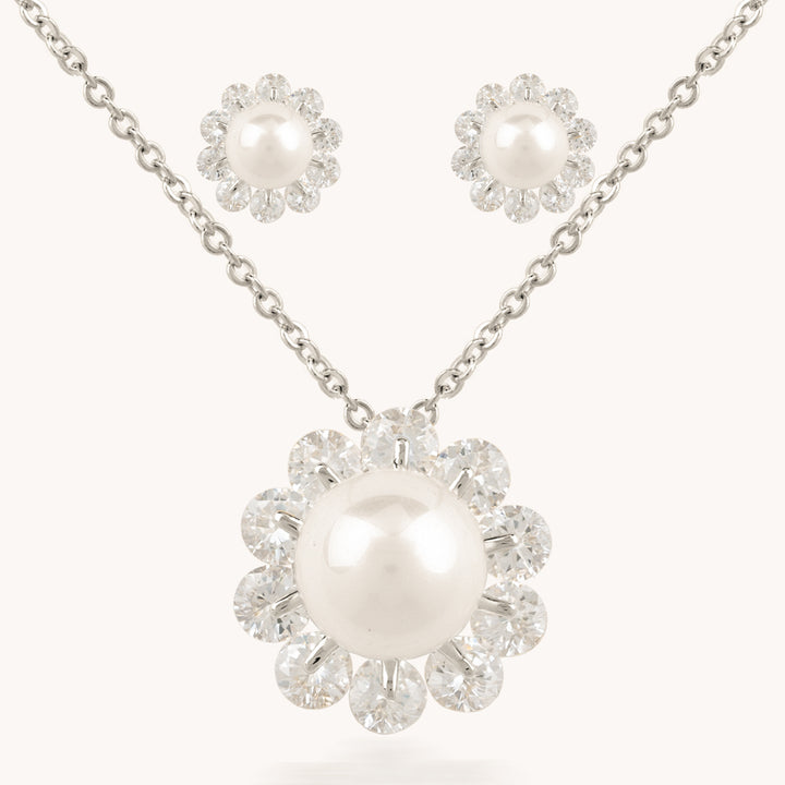 SET SILVER PEARL – 7723