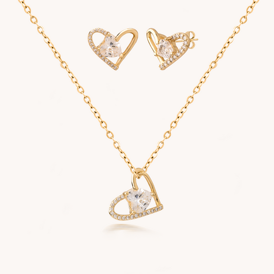 SET GOLDEN HEART - 7728