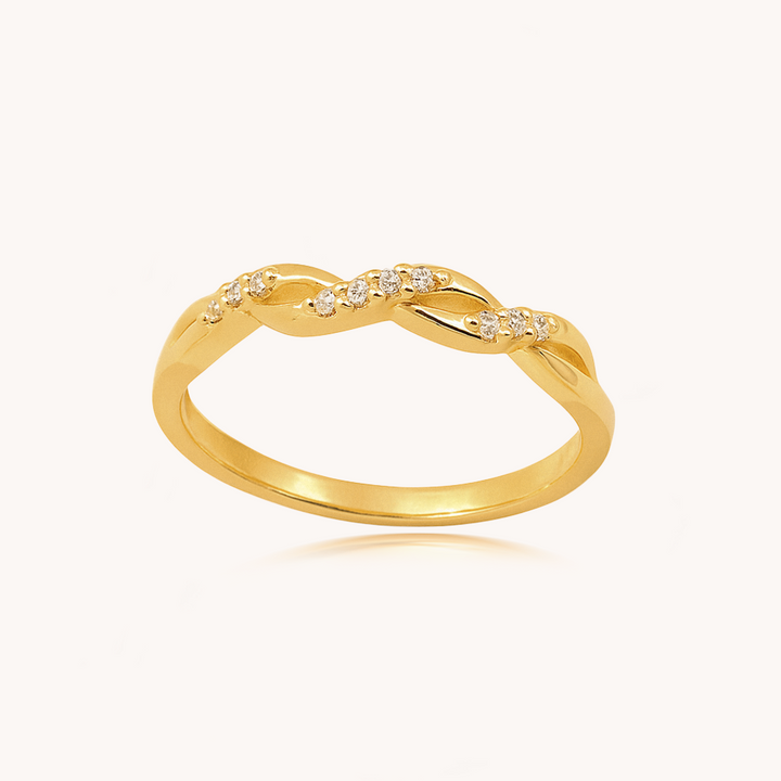 ANILLO INFINITY GOLD - 7804