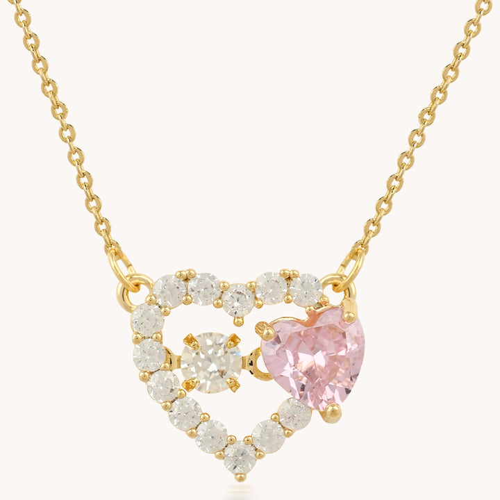 COLLAR CLEAR HEART - 7897
