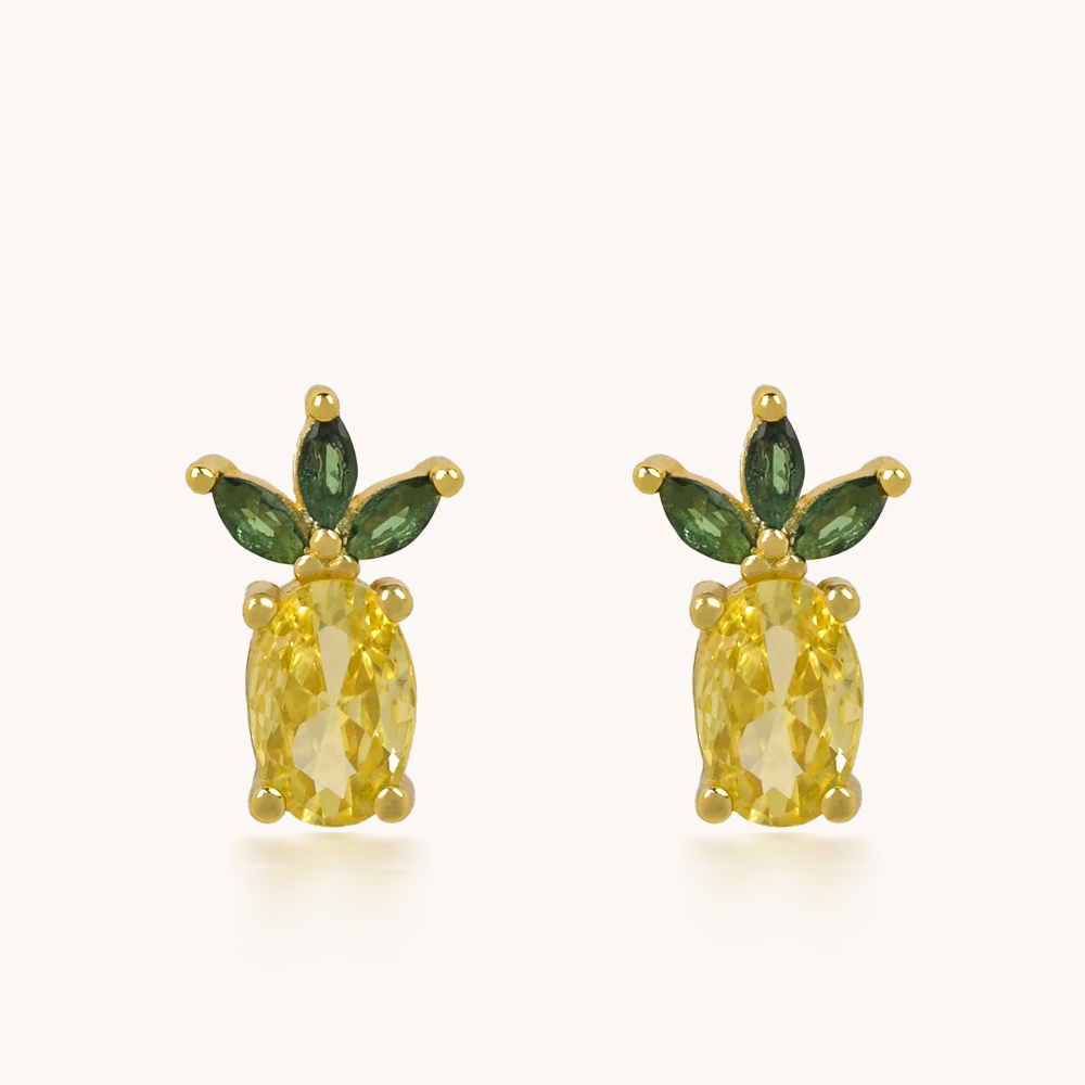 ARETES PINEAPPLE - 8299