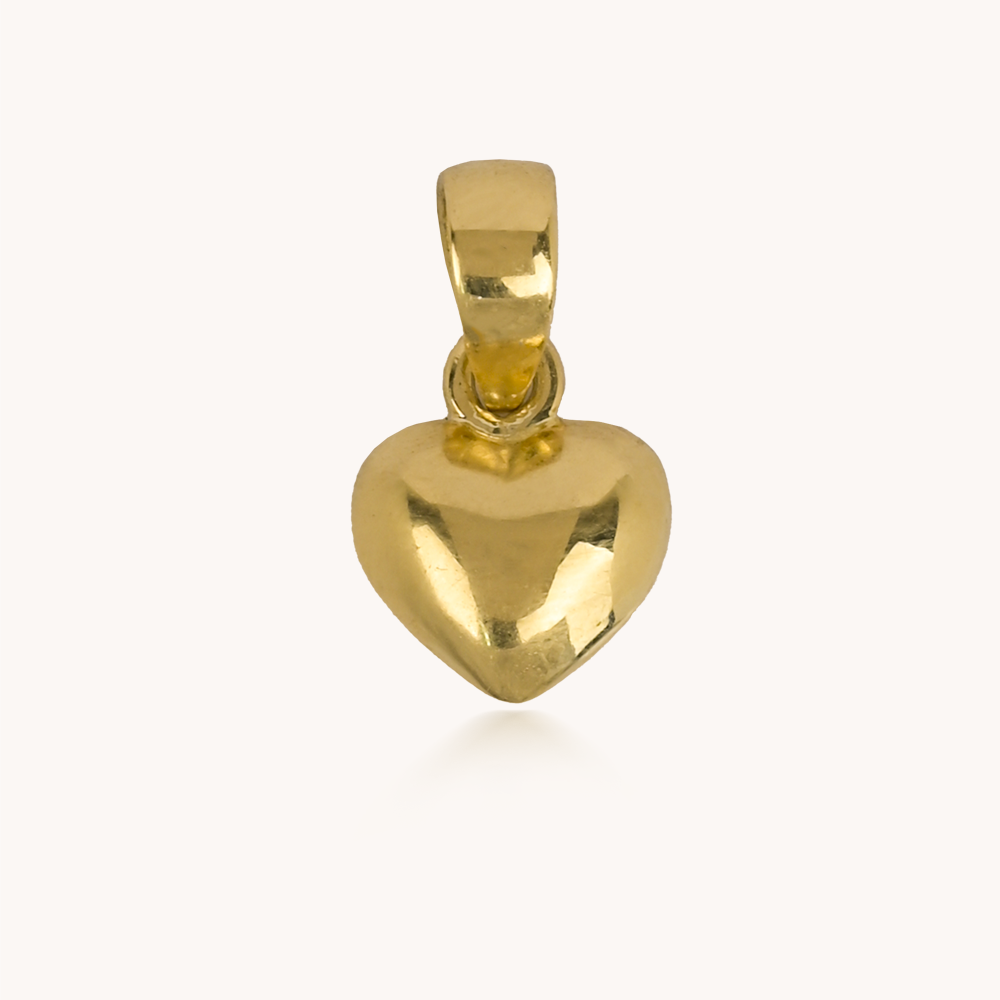 DIJE CORAZÓN ORO 18K - 8346