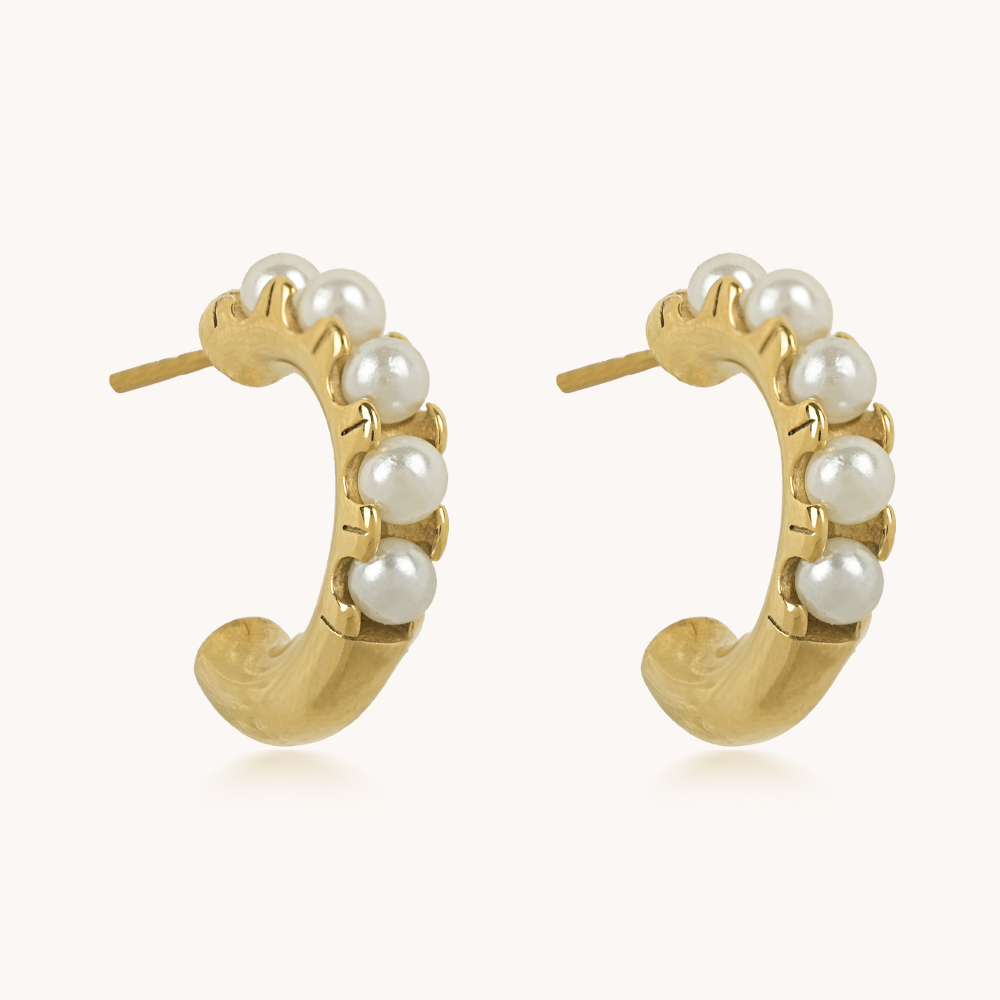 ACERO-ARETES-Bohoo Jewelry-Bohoo Accesorios