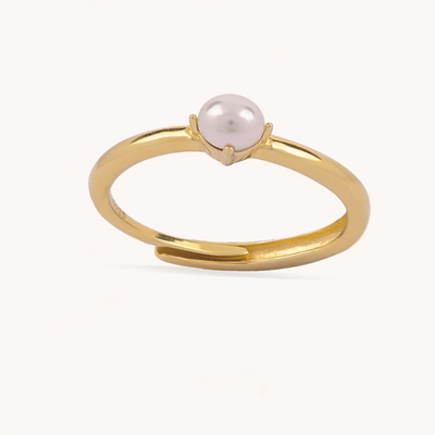 ANILLO PERLA GOLDEN - 8585