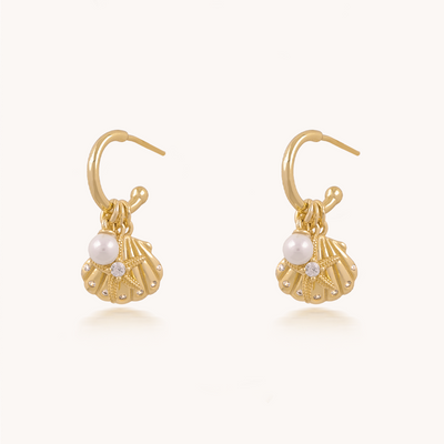 ARETES ENCANTO DE MAR GOLDEN - 8615