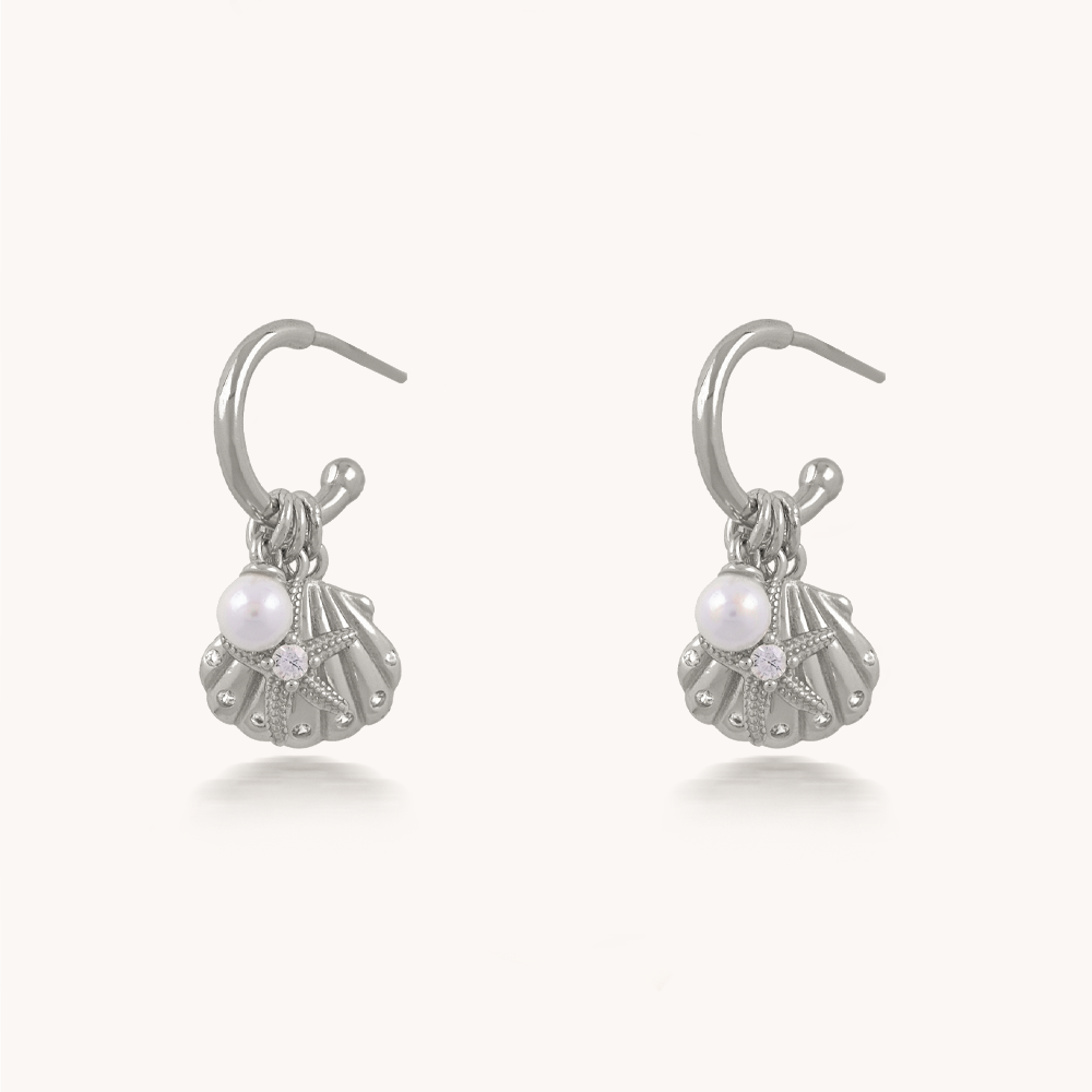 ARETES ENCANTO DE MAR SILVER - 8616