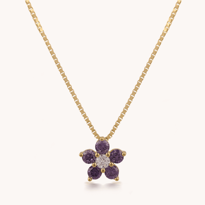 COLLAR ROSABELLA VIOLET - 9133