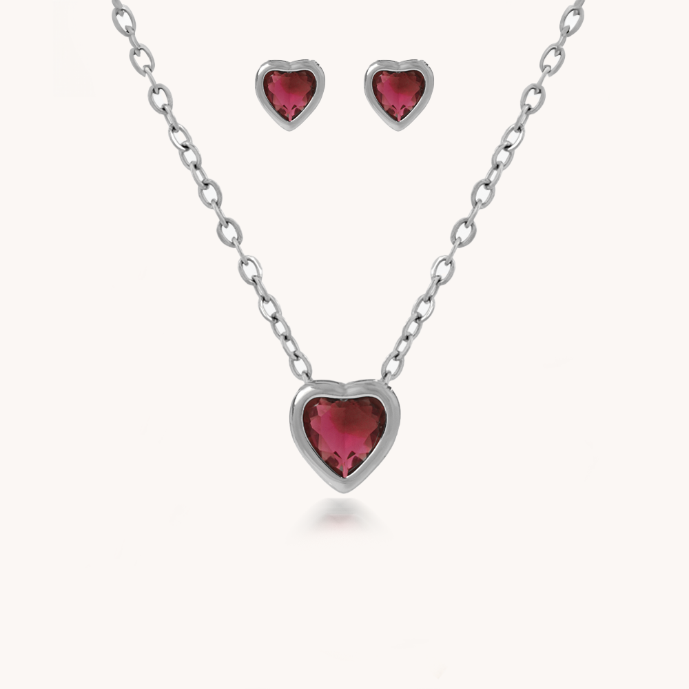 COBRE_BAÑADO_EN_RODIO-SET-Bohoo Jewelry-Bohoo Accesorios