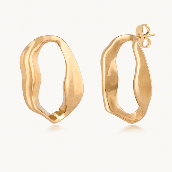 ACERO-ARETES-Bohoo Jewelry-Bohoo Accesorios