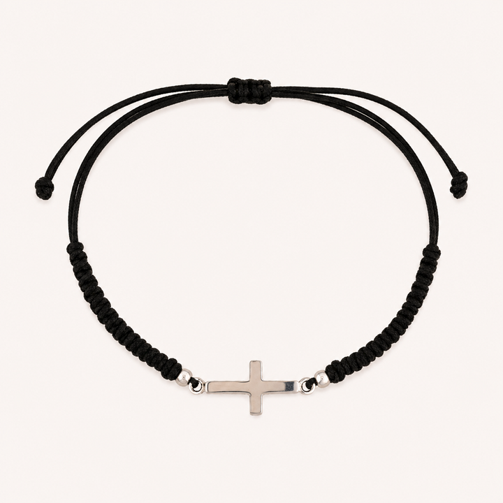 PULSERA SILVER CROSS - 10689