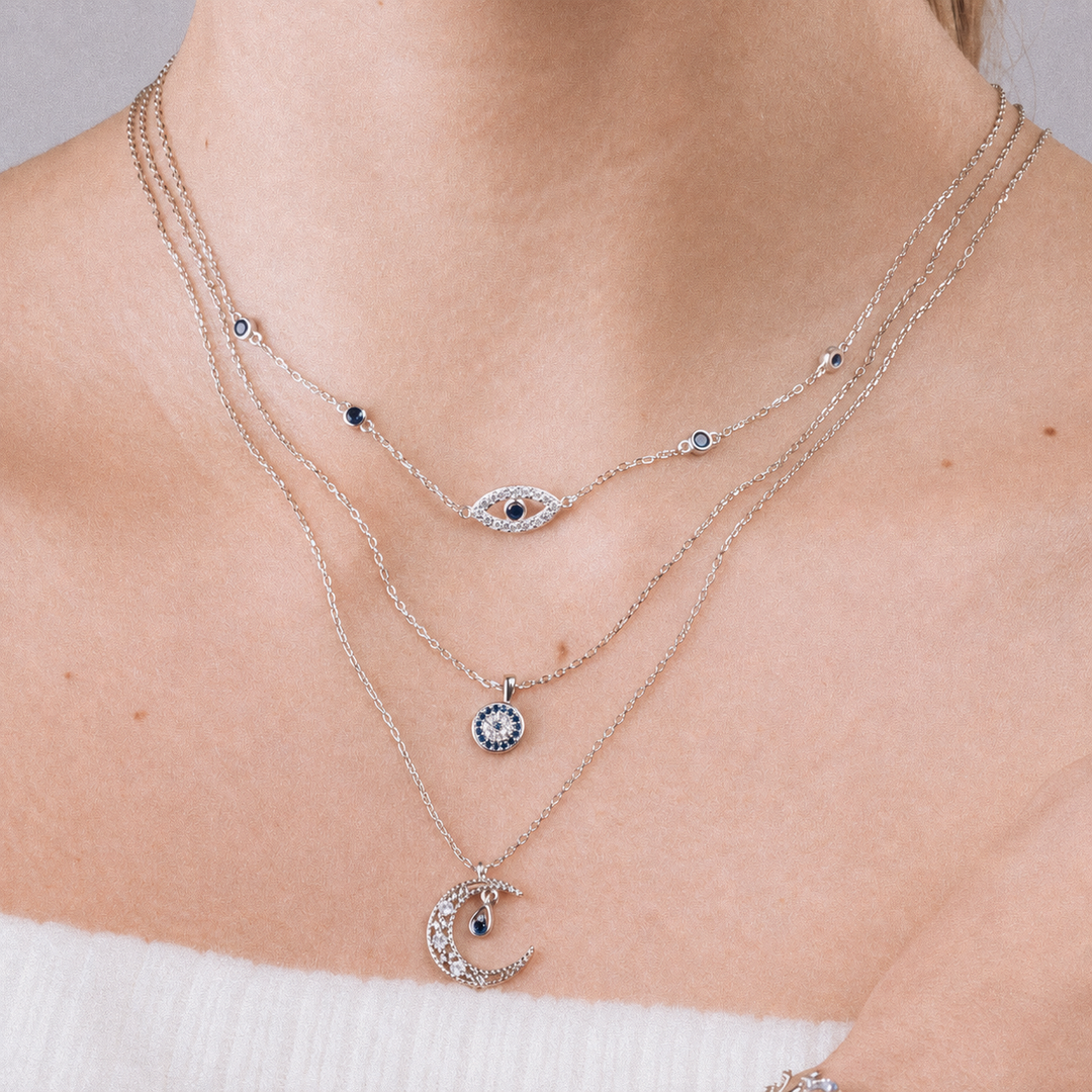 COLLAR OJO AZUL - 7819