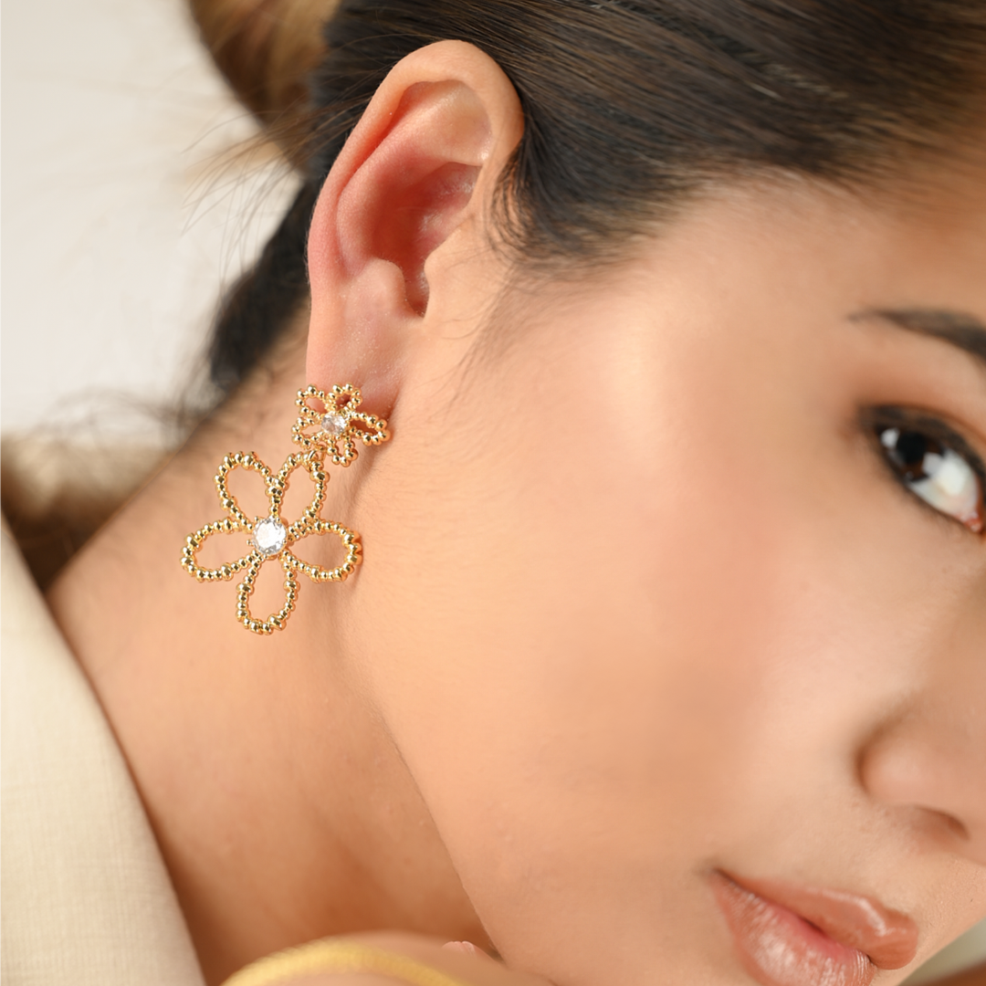 ARETES BELLA FLOR - 7953