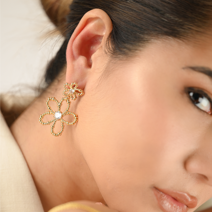 ARETES BELLA FLOR - 7953