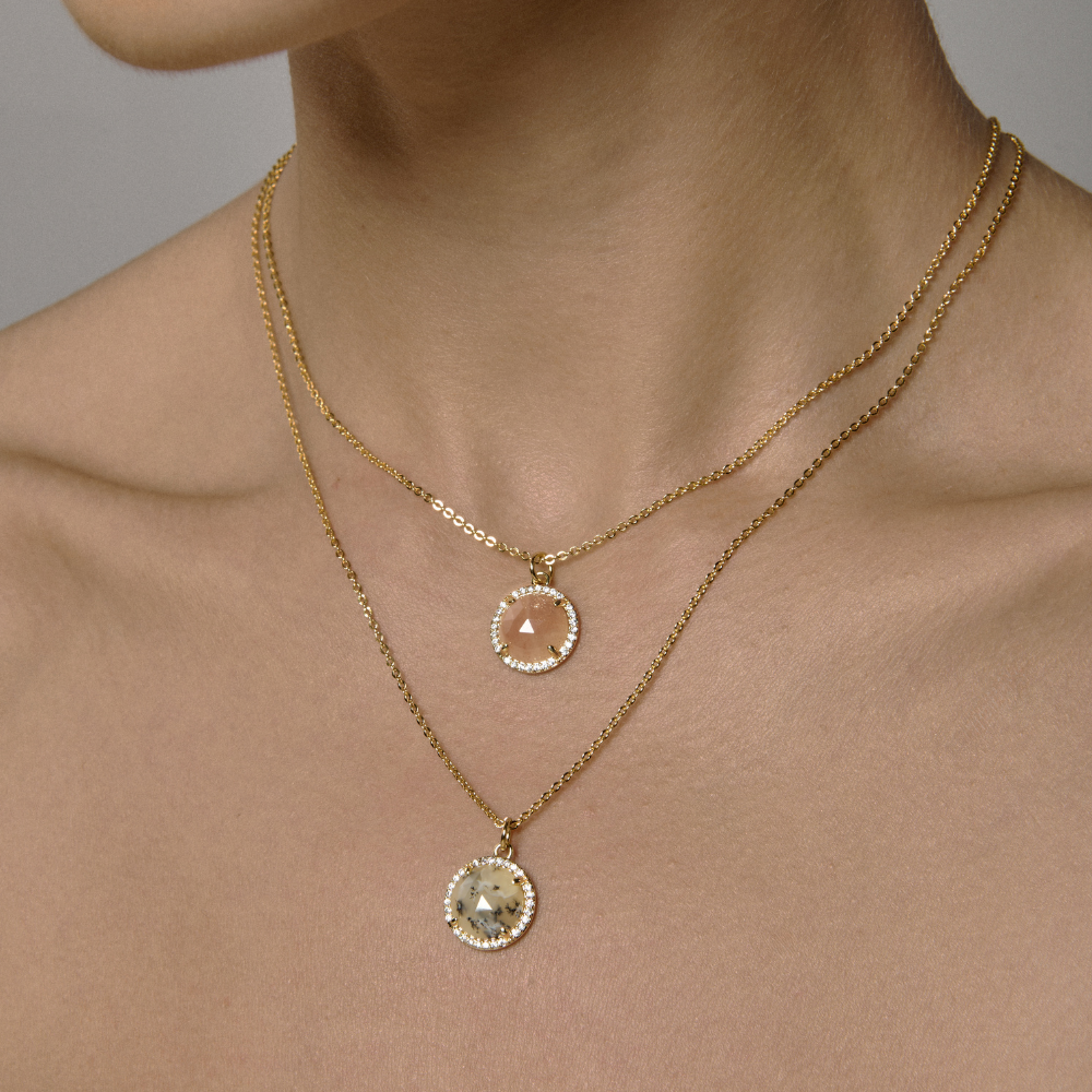 COLLAR ROUND AGATA - 10797