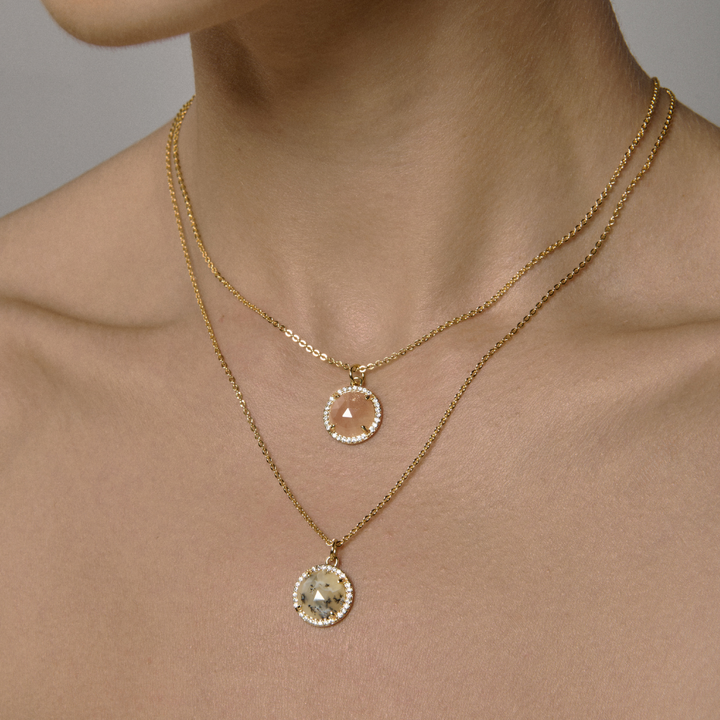 COLLAR ROUND AGATA MERLINITA - 10800