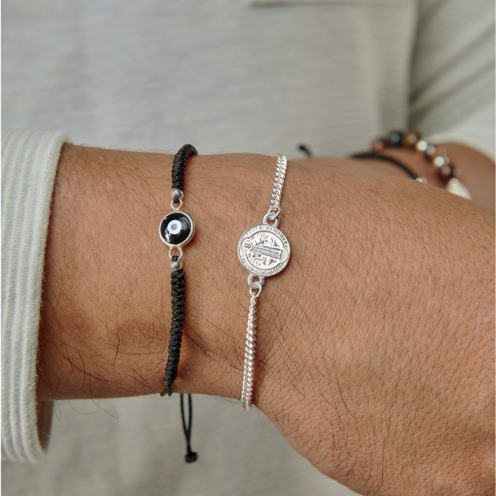 PULSERA BLACK TURKISH EYE - 10691